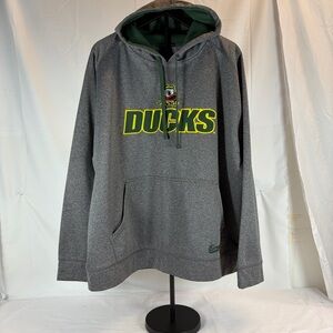 Champion Elite Oregon Ducks Hoodie Men’s 2XL Pullover Sweatshirt